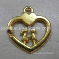 heart-shaped zipper puller